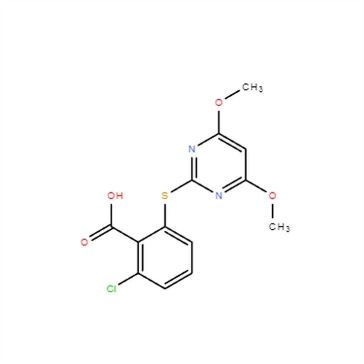 CAS 123342-93-8|2-Хлоро-6-[(4,6-диметокси-2-пиримидинил)тио]бензоена киселина