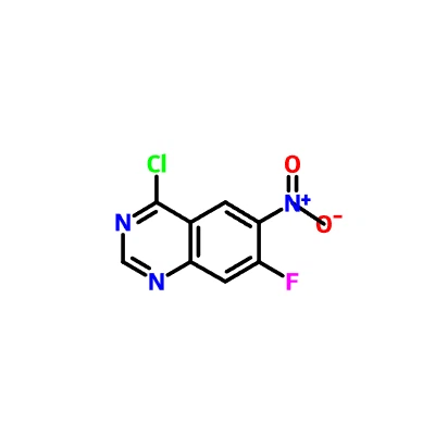 CAS 162012-70-6|4-ХЛОРО-7-ФЛУОРО-6-НИТРО-ХИНАЗОЛИН