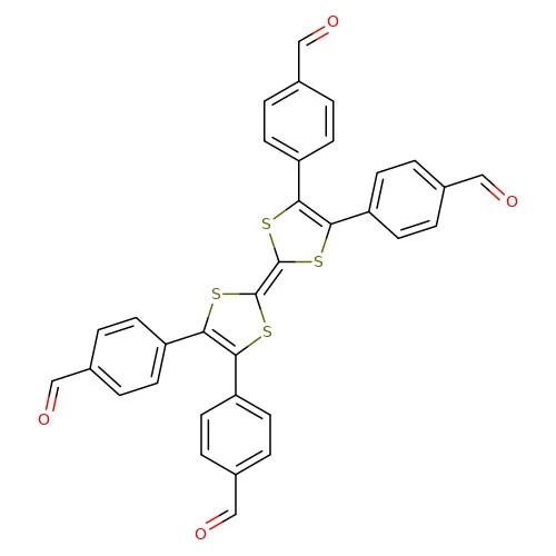 CAS:1639134-02-3|4,4',4'',4''''-([2,2'-Bi(1,3-дитиолилиден)]-4,4',5,5'-тетраил)тетрабензалдехид