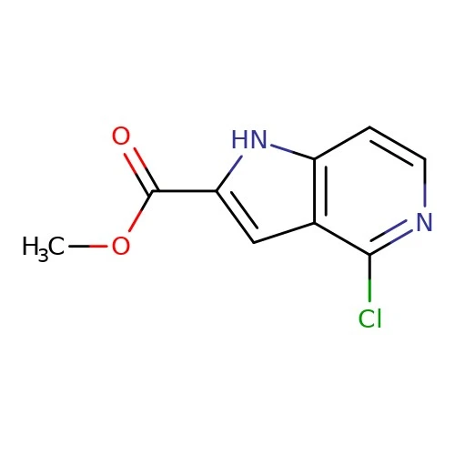 CAS:688357-19-9|Метил 4-хлоро-5-азаиндол-2-карбоксилат
