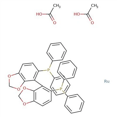 CAS:944450-48-0|Диацетато[(R)-( плюс )-5,5'-бис(дифенилфосфино)-4,4'-би-1,3-бензодиоксол]рутений(II)