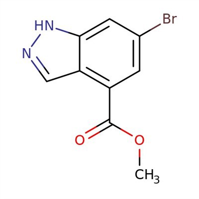 CAS:885518-49-0|Метил 6-бромо-1Н-индазол-4-карбоксилат