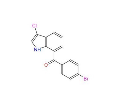 CAS: 91714-51-1丨7-(4-бромобензоил)-3-хлоро-1Н-индол